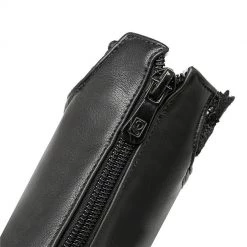 Cradle Of Goth Lady Lace Boots (Handmade, Vegan) SHOES