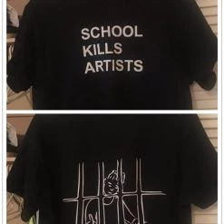 Cradle Of Goth SHIRTS School Kills Artists T-Shirt