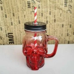 Cradle Of Goth Poison Jar Glass