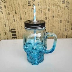 Cradle Of Goth Poison Jar Glass