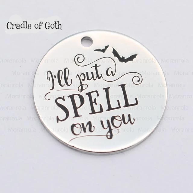 Cradle Of Goth I Put A Spell On You Necklace 2 Cradle Of Goth I Put A Spell On You Necklace