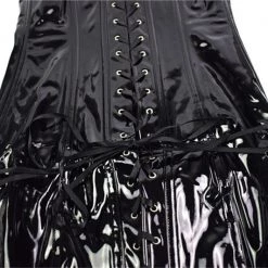 Cradle Of Goth Miss Dominatrix Leather Dress (Vegan) LINGERIE 12 Cradle Of Goth Miss Dominatrix Leather Dress (Vegan) LINGERIE