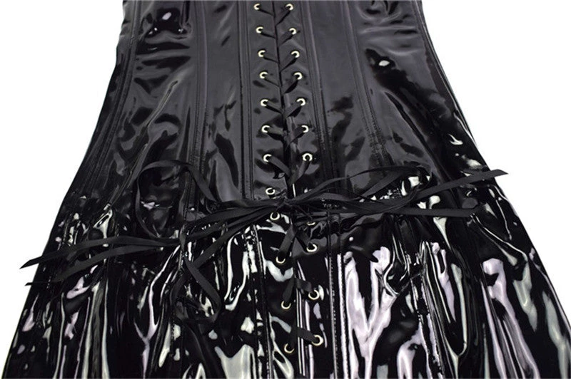 Cradle Of Goth Miss Dominatrix Leather Dress (Vegan) LINGERIE 3 Cradle Of Goth Miss Dominatrix Leather Dress (Vegan) LINGERIE