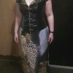 Cradle Of Goth Lady Lust Corset (Vegan) LINGERIE