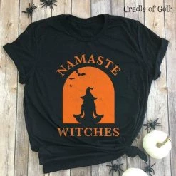 Cradle Of Goth Namaste Witches T-shirt SHIRTS