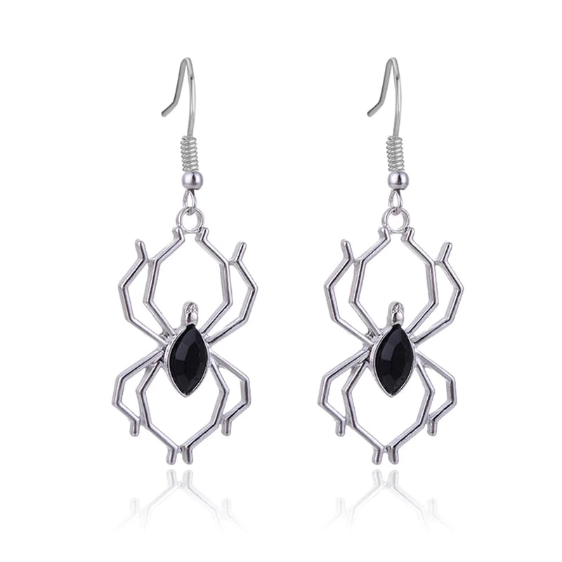 Cradle Of Goth Spider Attack Earrings 1 Cradle Of Goth Spider Attack Earrings