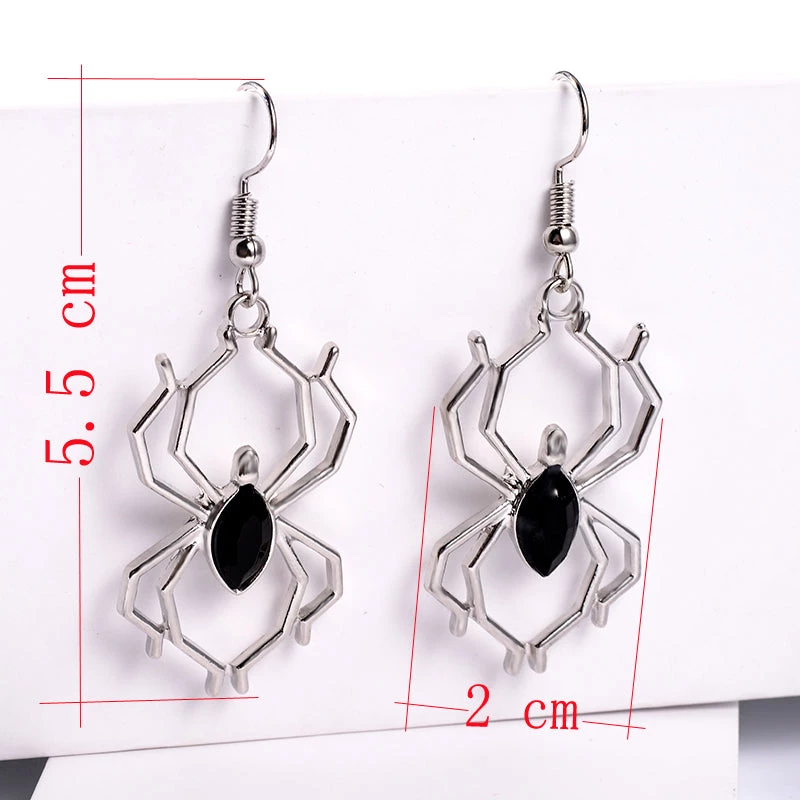Cradle Of Goth Spider Attack Earrings 2 Cradle Of Goth Spider Attack Earrings