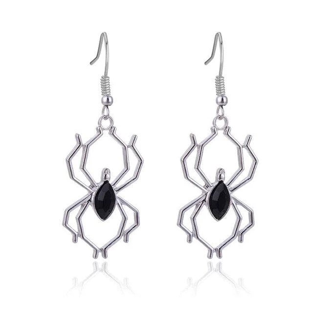 Cradle Of Goth Spider Attack Earrings 3 Cradle Of Goth Spider Attack Earrings