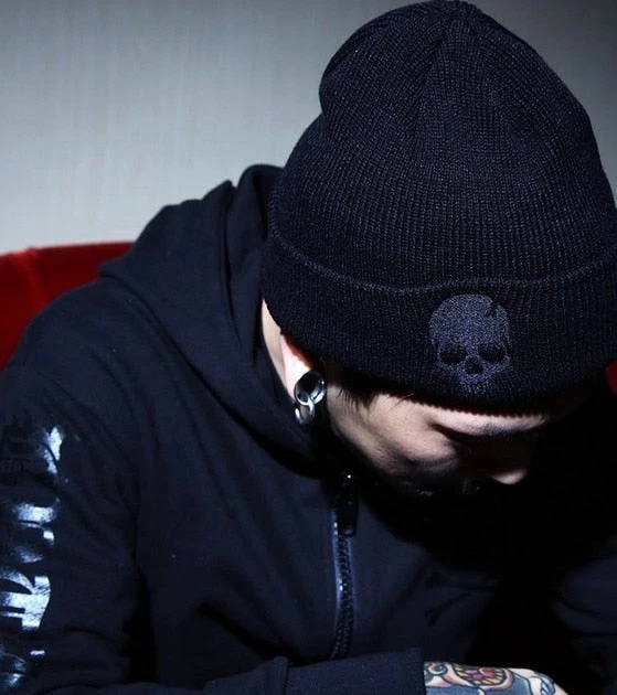 Cradle Of Goth HATS Skull Beanie 1 Cradle Of Goth HATS Skull Beanie