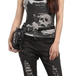 Cradle Of Goth BAGS The Tough Lady Bag (Handmade, Vegan) 27 Cradle Of Goth BAGS The Tough Lady Bag (Handmade, Vegan)