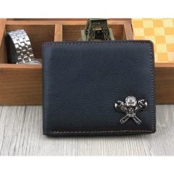 Cradle Of Goth Skull Wallet