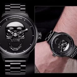 Cradle Of Goth Screaming Skull Watch 13 Cradle Of Goth Screaming Skull Watch