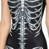 Cradle Of Goth GOTH SWIMWEAR Skeleton One-piece