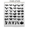 Cradle Of Goth Bat Army Shower Curtain BATH