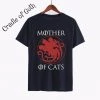 Cradle Of Goth Mother Of Cats T-shirt