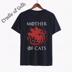 Cradle Of Goth Mother Of Cats T-shirt