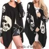 Cradle Of Goth Gravely Cardigan (long Sleeve) SCARVES