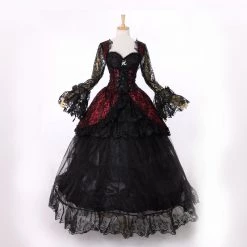Cradle Of Goth Victorian Royalty Dress