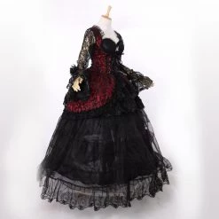 Cradle Of Goth Victorian Royalty Dress