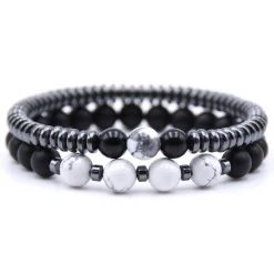 Cradle Of Goth Healing Dark Energy Bracelets (2 Piece Set)