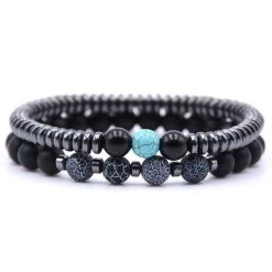 Cradle Of Goth Healing Dark Energy Bracelets (2 Piece Set)