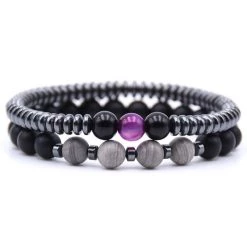 Cradle Of Goth Healing Dark Energy Bracelets (2 Piece Set)