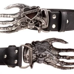Cradle Of Goth BELTS Devil's Skull Belt