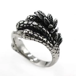 Cradle Of Goth RINGS Dragon King Ring