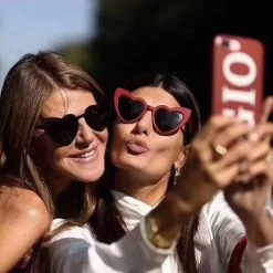 Cradle Of Goth Heart-shaped Sunglasses