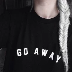 Cradle Of Goth Go Away T-shirt SHIRTS