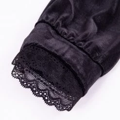 Cradle Of Goth DRESSES Halter Velvet Dress