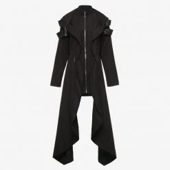 Cradle Of Goth COATS & JACKETS The Worshiper's Hooded Overcoat 19 Cradle Of Goth COATS & JACKETS The Worshiper's Hooded Overcoat