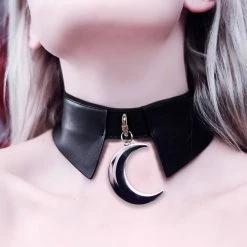 Cradle Of Goth Moon Choker (Vegan)
