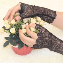 Cradle Of Goth Lace Gloves MISCELLANEOUS 35 Cradle Of Goth Lace Gloves MISCELLANEOUS