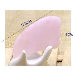 Cradle Of Goth Make Up Rose Quartz Face Roller (Handmade)