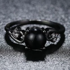 Cradle Of Goth Volcanic Lady Ring