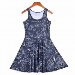 Cradle Of Goth DRESSES Black Magic Dress (Plus Sizes Available)