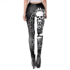 Cradle Of Goth Skull Leggings