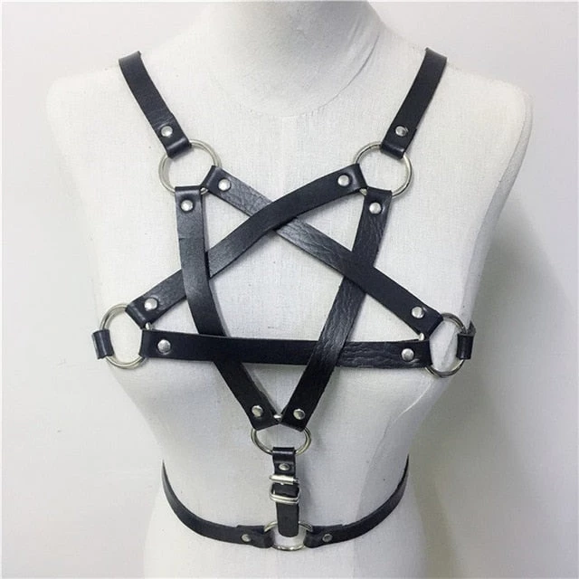 Cradle Of Goth CAGE BRAS & HARNESSES Festival Goth Harnesses (Different Variants) 16 Cradle Of Goth CAGE BRAS & HARNESSES Festival Goth Harnesses (Different Variants)