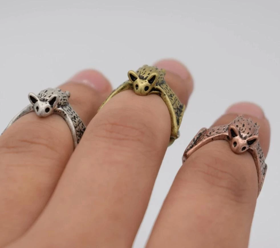 Cradle Of Goth RINGS Bat Ring 3 Cradle Of Goth RINGS Bat Ring