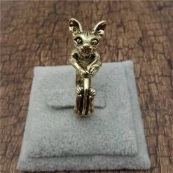 Cradle Of Goth Sphynx Cat Ring 10 Cradle Of Goth Sphynx Cat Ring
