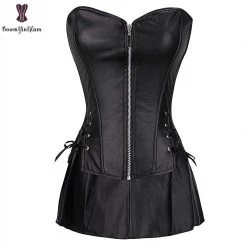 Cradle Of Goth Corset And Mini Skirt Combo (Plus Sizes Available) LINGERIE