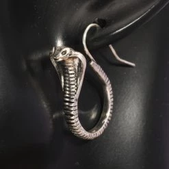 Cradle Of Goth Cobra Earrings