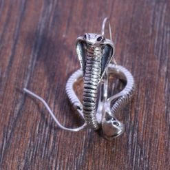 Cradle Of Goth Cobra Earrings