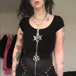 Cradle Of Goth SHIRTS Crop-top From Hell